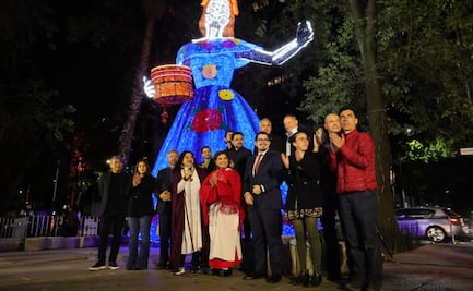Clara Brugada inaugura la exposición "Solo la Luz" sobre Paseo de la Reforma