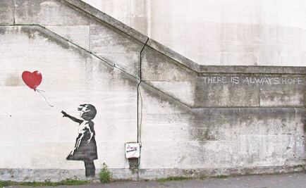 Grafiti de Banksy, obra de arte favorita de los británicos