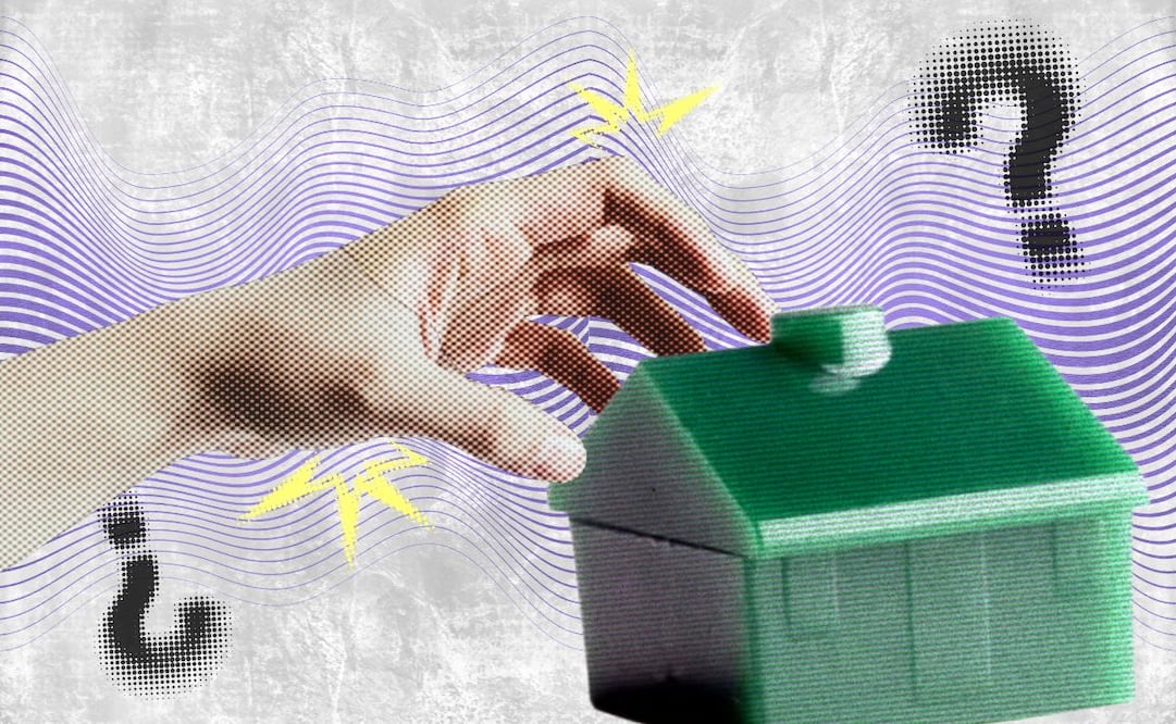 El Infonavit ha registrado más de 843 mil viviendas con irregularidades. | Fotoarte: Angélica Vázquez.