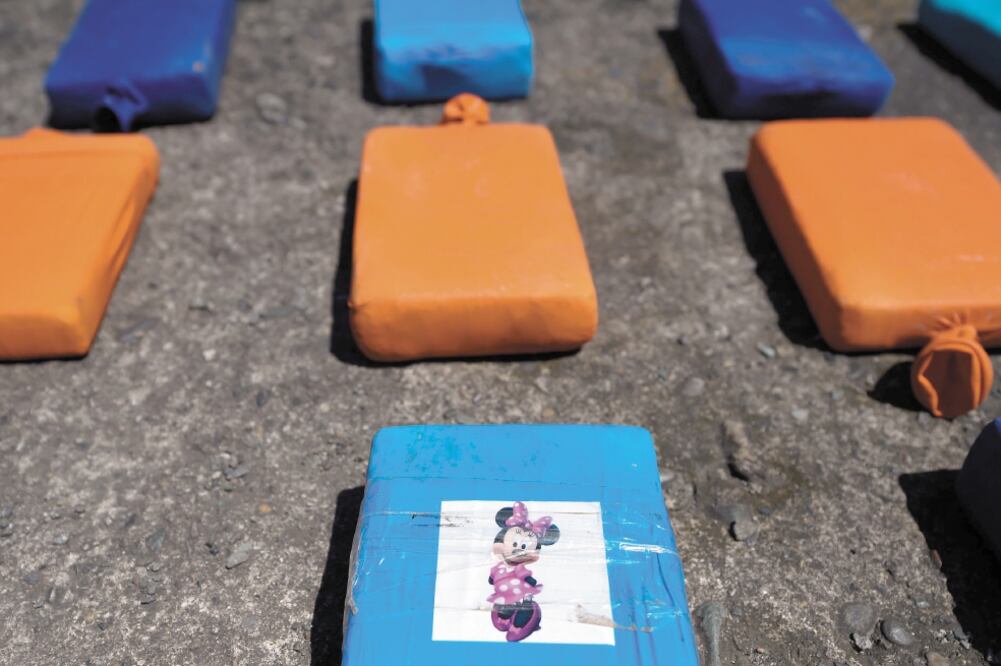 Antecedentes. En agosto de 2017, un cargamento con droga fue incautado cuando intentaba cruzar a Europa. Foto: ARCHIVO AFP