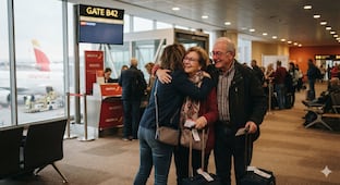 Aeropuertos de Estados Unidos lanzan pase para acompañar a familiares hasta la puerta de embarque