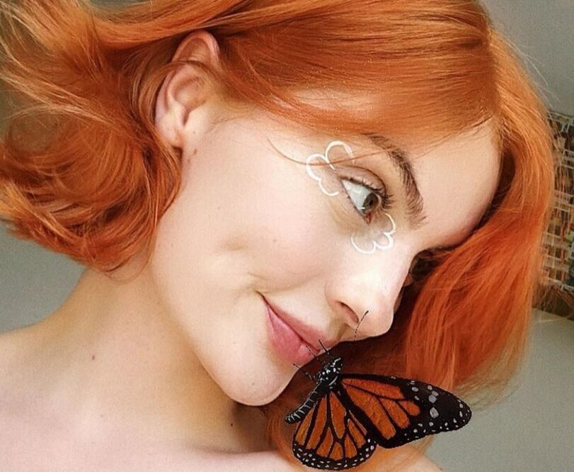 Las tendencias en maquillaje no paran y menos las que juegan con formas, textura y color Foto: Instagram