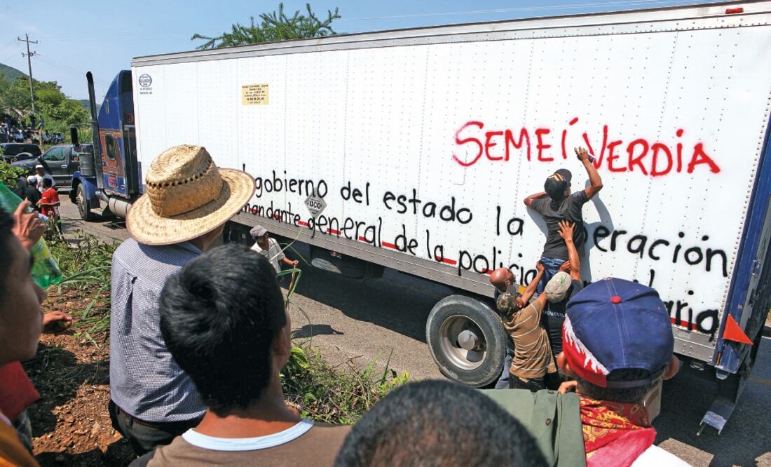 Los policías rurales afirman que es infundado el delito de portación de armas que le quieren fincar a Semeí Verdía. (ALAN ORTEGA. CUARTOSCURO)