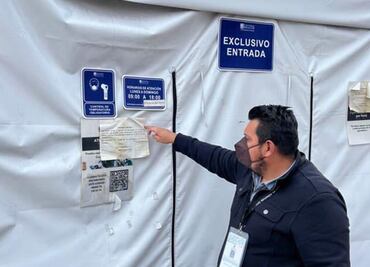 Suspenden 10 carpas de pruebas Covid-19 en el Estado de México