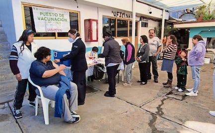 “Sí me asusté; dicen que es muy fuerte y es mejor prevenir”; refuerzan campaña contra sarampión en mercados de Iztapalapa