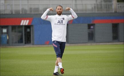 Sergio Ramos ya entrena con el PSG