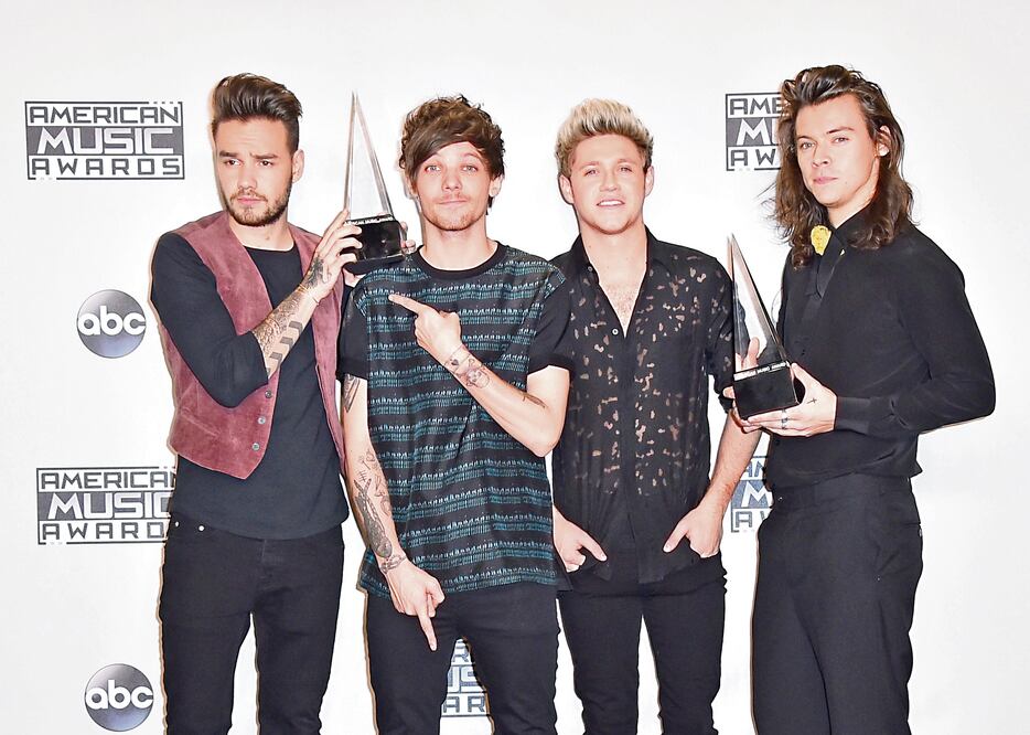 Los británicos de One Direction ganaron dos premios: Artista (que habían obtenido el año pasado) y Dúo o grupo de pop/rock (AGENCIAS)