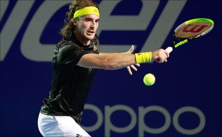 Tsitsipas supera a Pairo en su debut en Acapulco