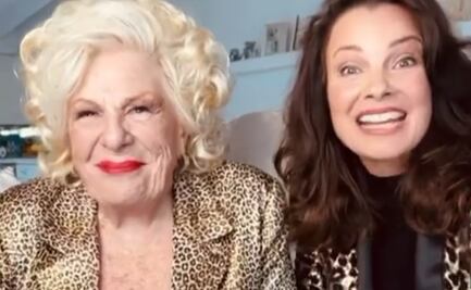 Fran Drescher se reúne con Renée Taylor, su madre en "La Niñera", para darle una gran noticia a sus fans