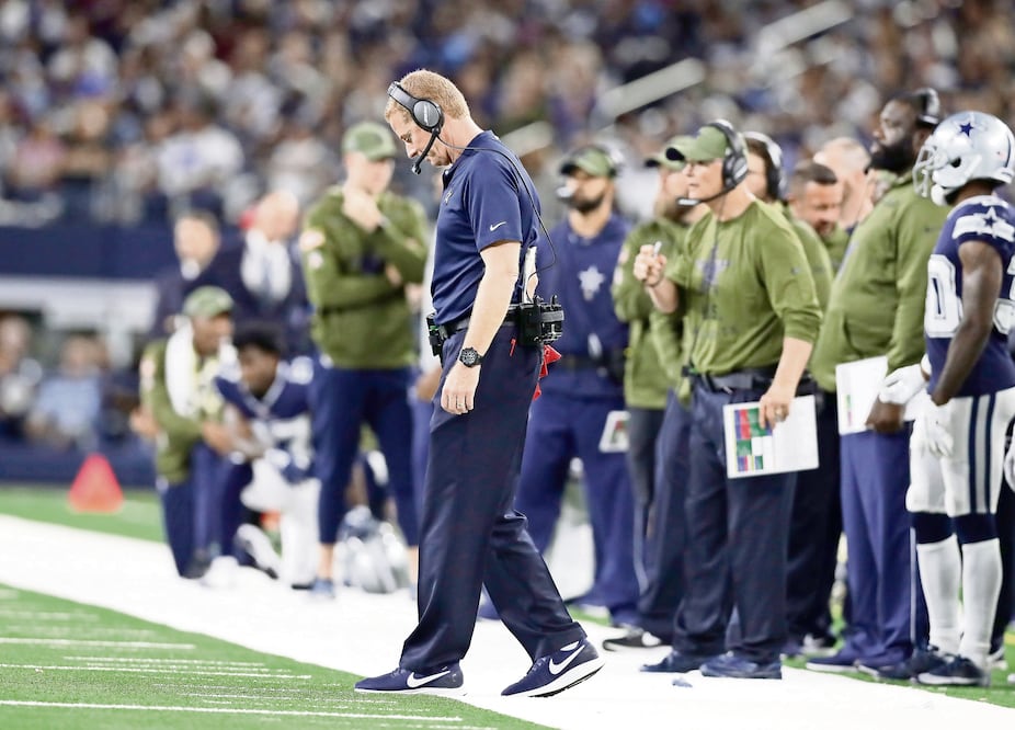 El lunes, el equipo de la Estrella Solitaria perdió con los Titans, desperdiciando una ventaja. (MATTHEW EMMONS. AFP)