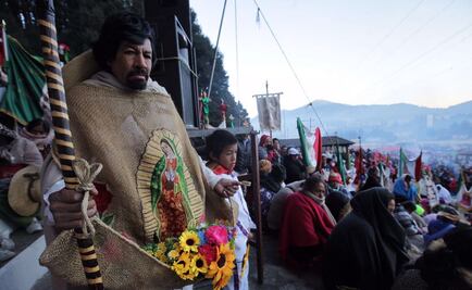Peregrinos de Toluca avanzan hacia Cuajimalpa