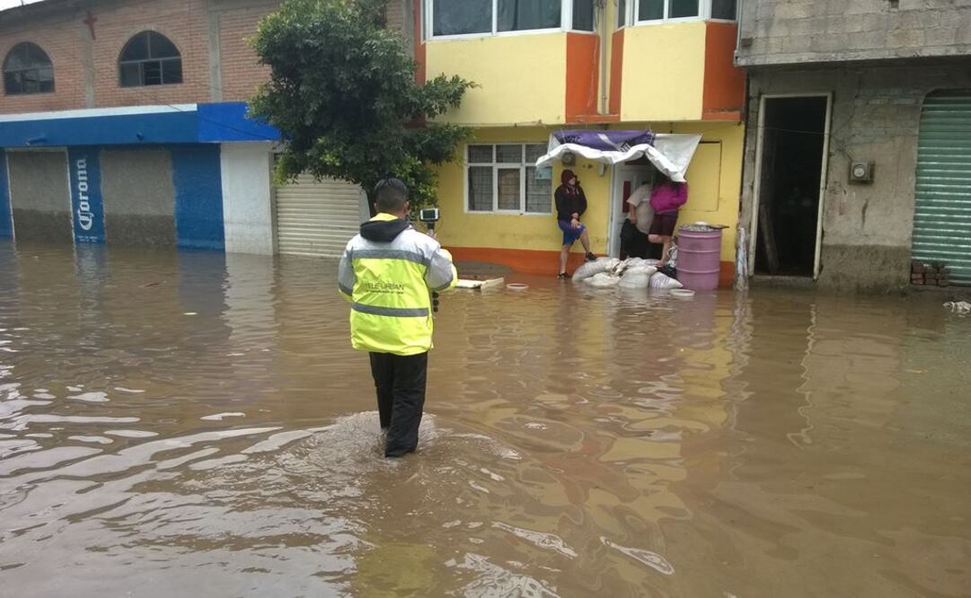 Persiste lluvia al Sur y Oriente de la Ciudad