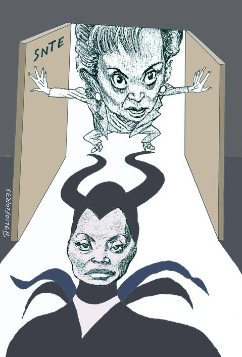 La misma maestra, pero revolcadita