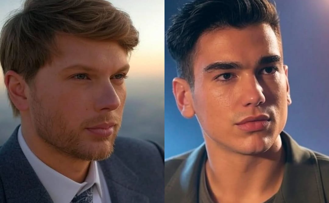 Los rostros de las cantantes más famosas del momento fueron transformados radicalmente con IA. Foto: Grok