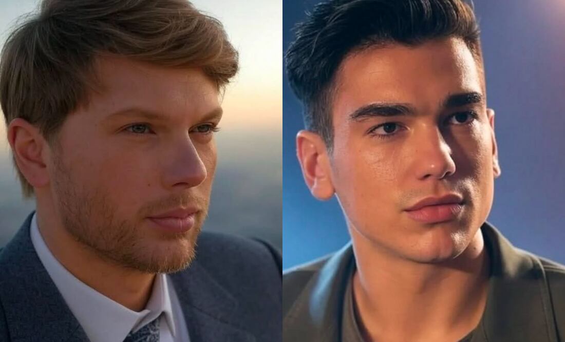 Los rostros de las cantantes más famosas del momento fueron transformados radicalmente con IA. Foto: Grok