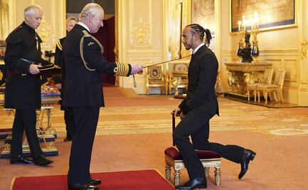 Lewis Hamilton es nombrado Caballero del Imperio Británico