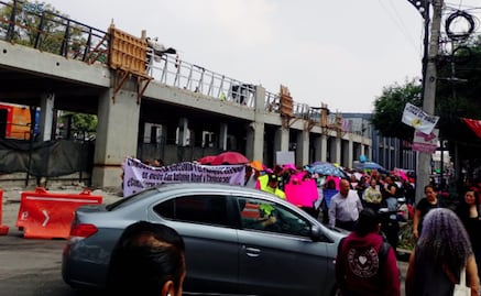 Bloquean Calzada de Tlalpan por ciclovía; la circulación fue reabierta después del mediodía