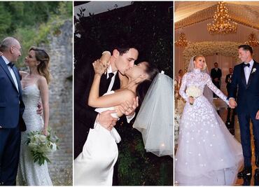 Amor y glamour: Altair Jarabo, Paris Hilton y Ariana Grande, las bodas de 2021