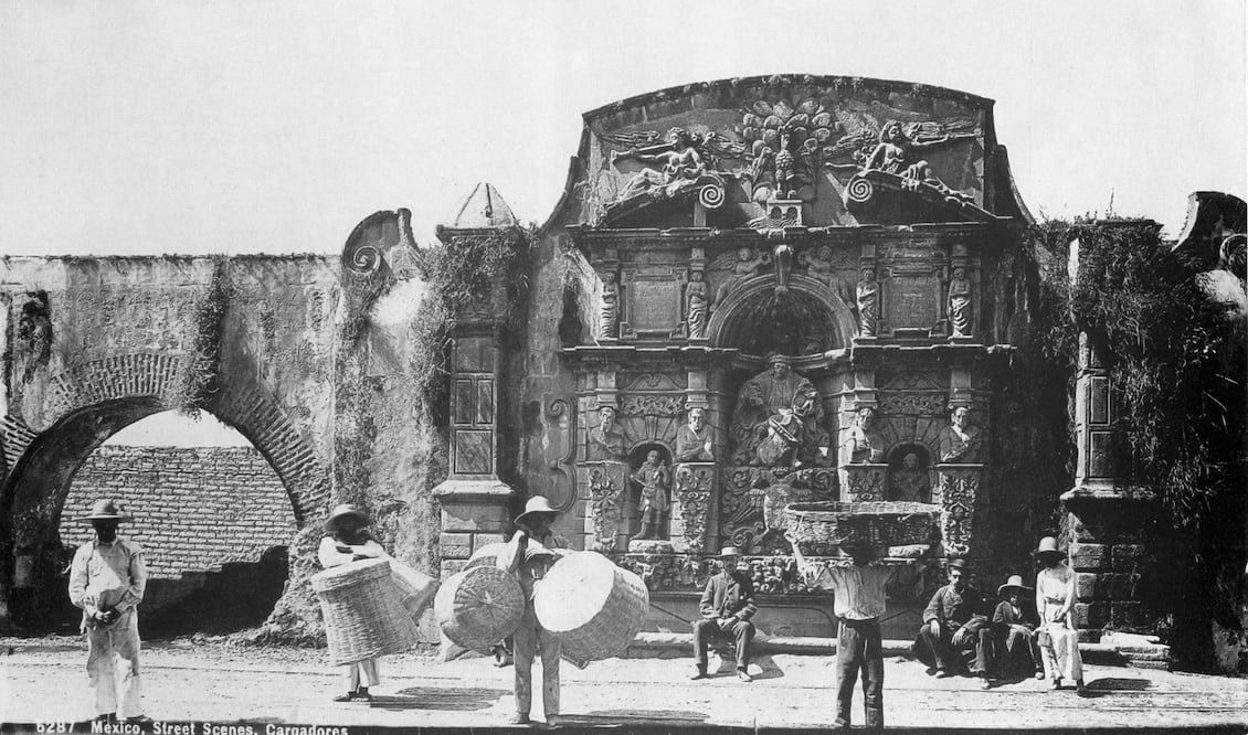 Una de las fuentes más bonitas que tuvo la capital