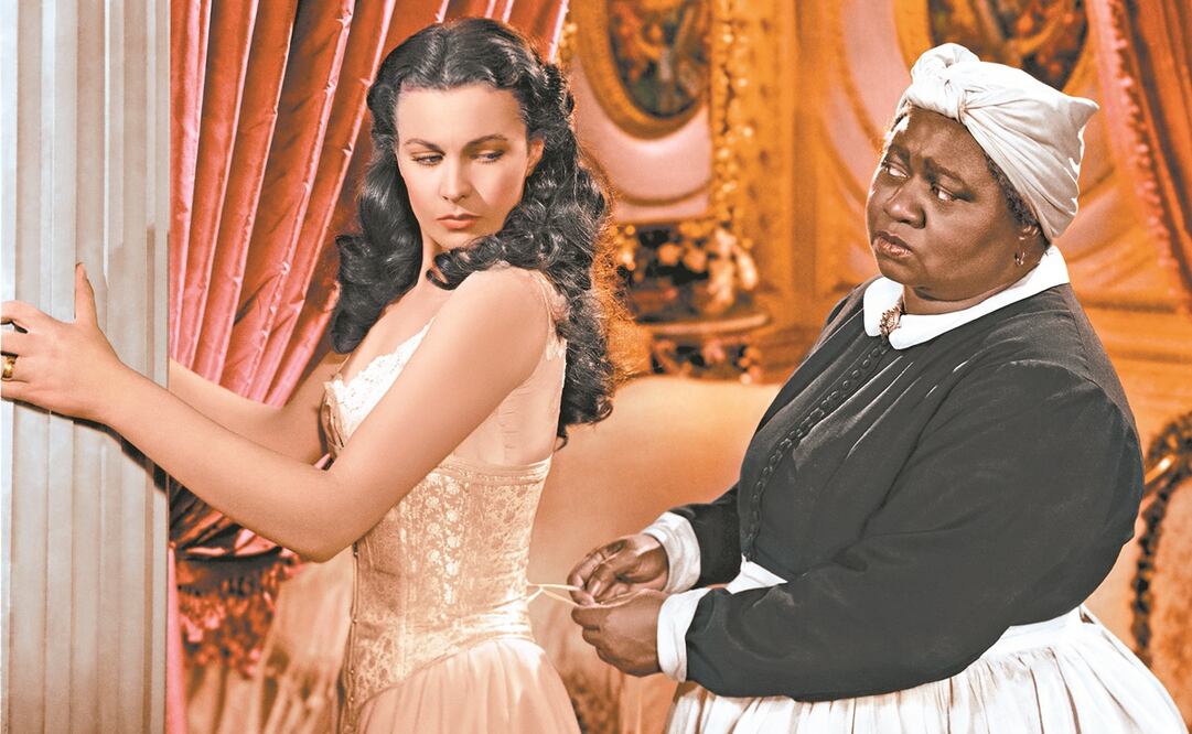 Hattie McDanield (derecha) no pudo asistir al estreno por ser negra. Foto: AP