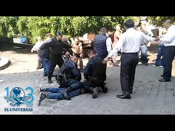 Video: Disparan contra manifestantes en Cuernavaca