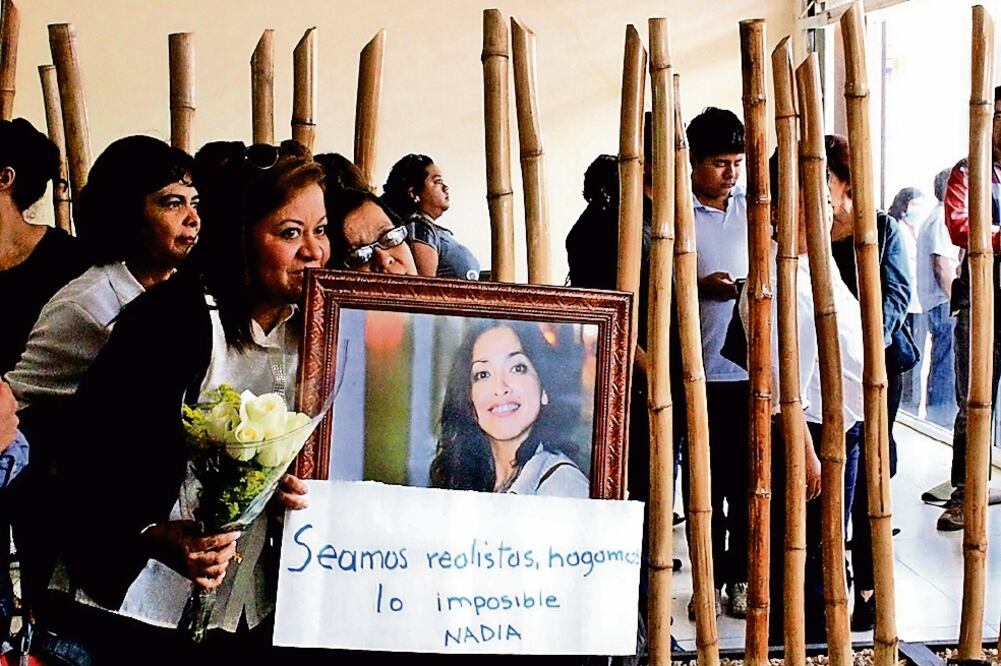 A un año del homicidio de Nadia, del fotógrafo Rubén Espinosa y tres personas más, la madre de la joven dice que no se ha hecho una indagatoria seria del caso (FREDY MARTÍN. EL UNIVERSAL)