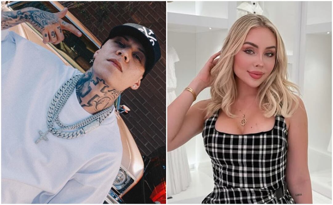 Santa Fe Klan y su expareja y madre de su hijo Maya Nazor, exponen sus problemas de papás en redes sociales.