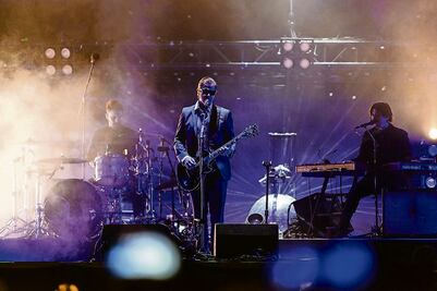 Interpol ilumina el Zócalo de nostalgia poética