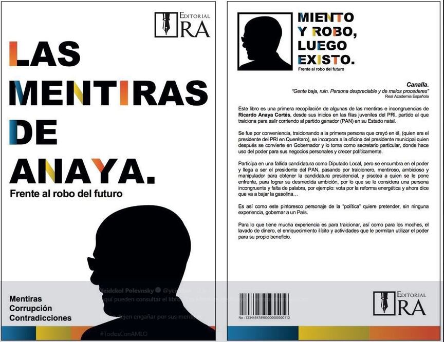 Morena promueve este escrito digital. Foto: Twitter