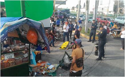 Camioneta impacta y mata a un motociclista en la alcaldía Xochimilco; policías detienen al responsable 