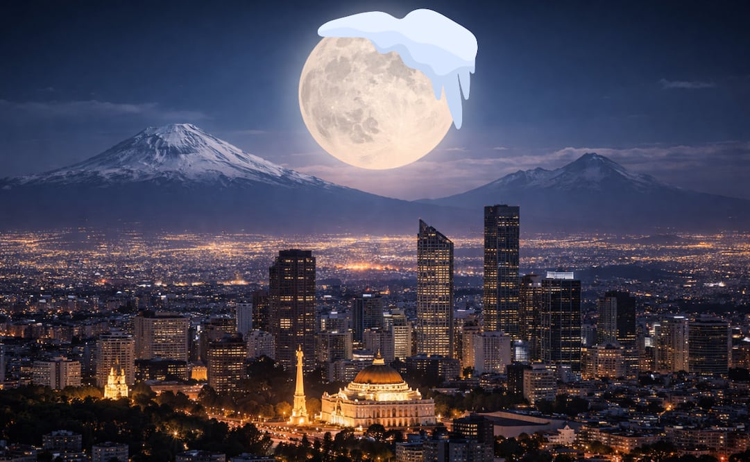 Luna de Nieve 2026: ¿cuándo ver el fenómeno astronómico en México?; conoce la fecha exacta. Foto: Creada con IA (ChatGPT)