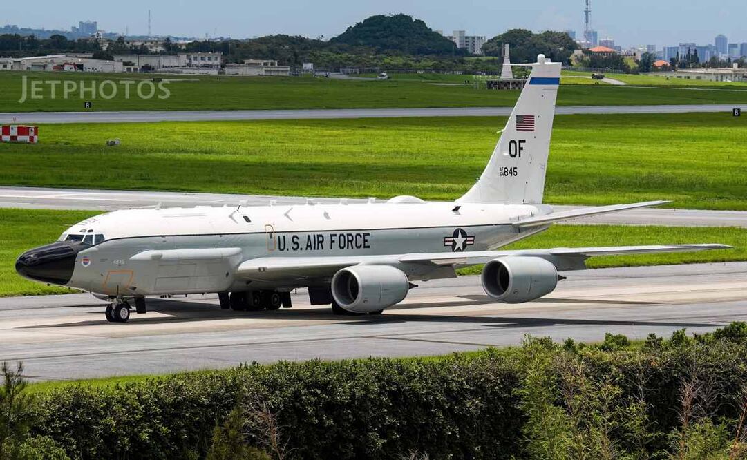 Boeing RC-135V Rivet Joint. Foto: Flight Radar 24