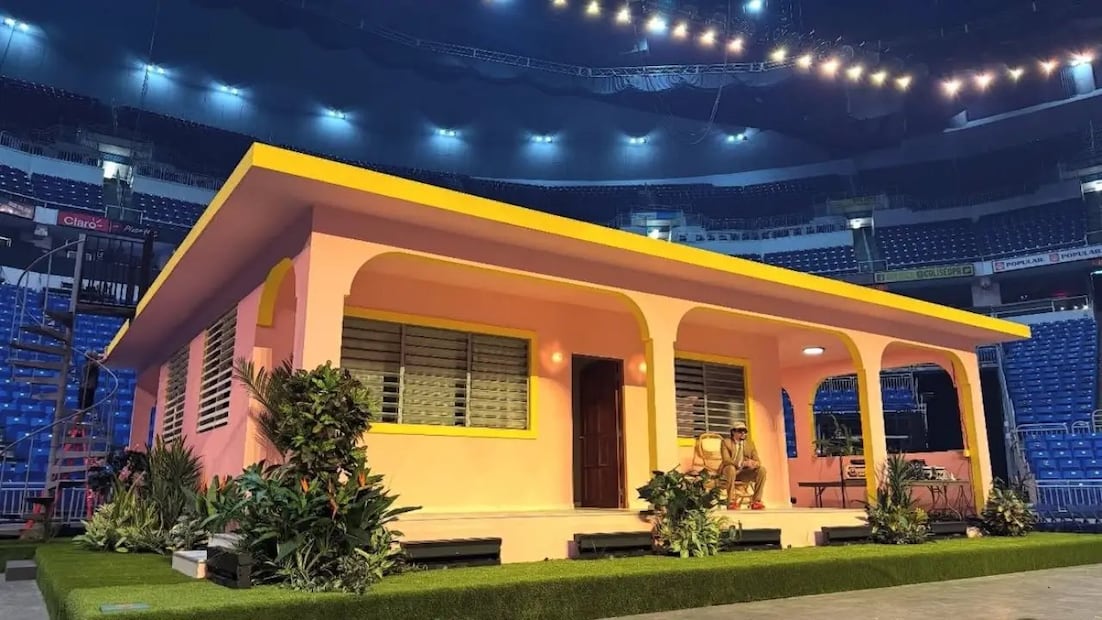 La casita de Bad Bunny. Foto: X