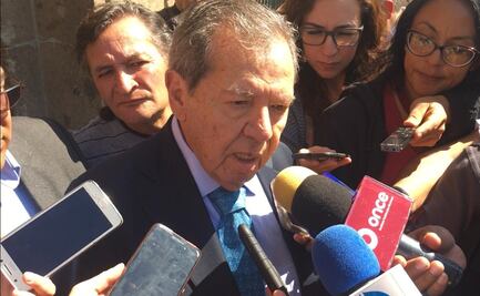 “Una vergüenza”, cifras dadas por Ebrard sobre migración: Muñoz Ledo 