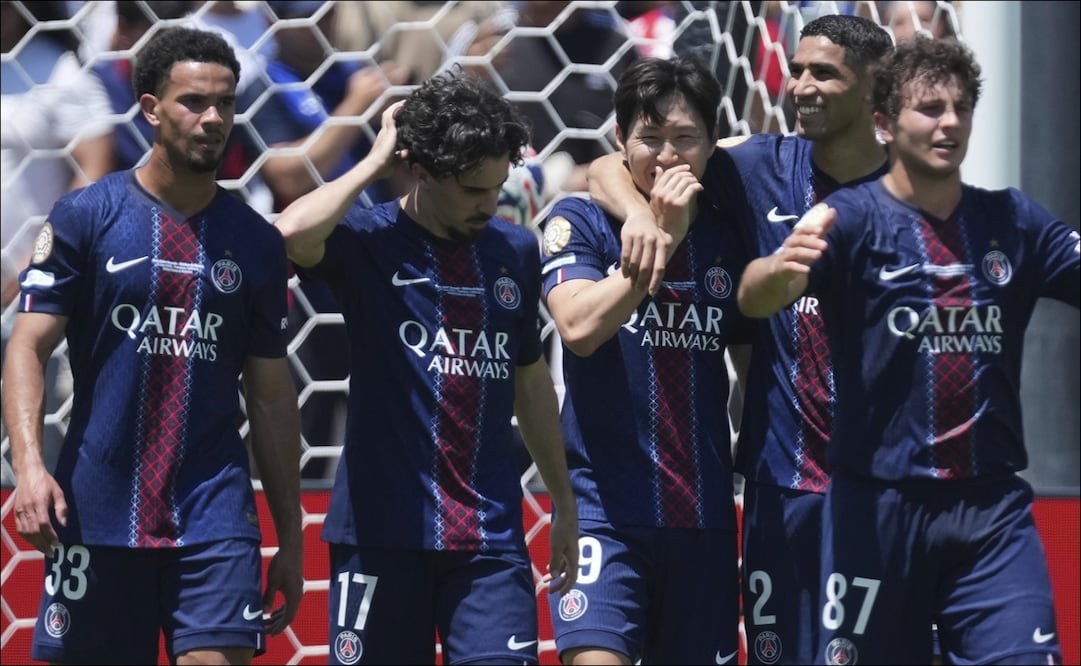 PSG le pasó por encima al Atlético de Madrid y confirmó que es el candidato número uno para ganar el Mundial de Clubes / FOTO: AP