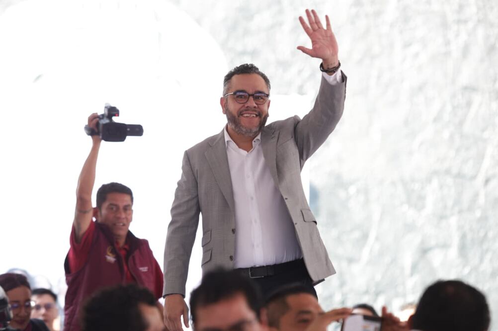 "Vamos en la ruta correcta y ya hay resultados”, asegura alcalde de Magdalena Contreras durante su Primer Informe de Gobierno. (Foto: Carlos Mejía/ EL UNIVERSAL)