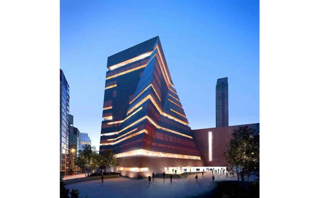 El nuevo espacio de la Tate contará con 10 pisos y un balcón con vista a 360 grados de Londres. (FOTO: Herzog & de Meuron)