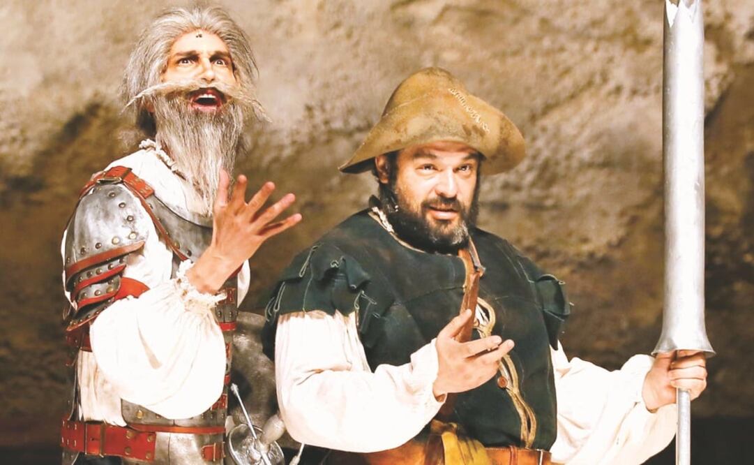 Benny es Don Quijote y Carlos Corona interpreta a Sancho Panza. (ARCHIVO EL UNIVERSAL)