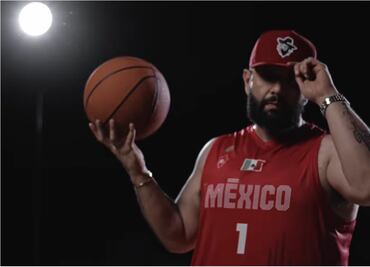 Carin León vestirá a la Selección Mexicana de basquetbol; "Apoyar al equipo que representa a todo México me hace muy feliz"