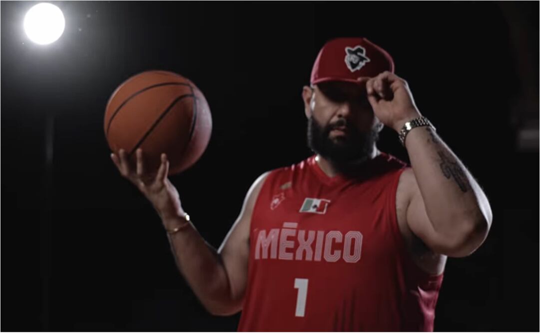 FOTO: ESPECIAL - Carin León vestirá a la Selección Mexicana de basquetbol