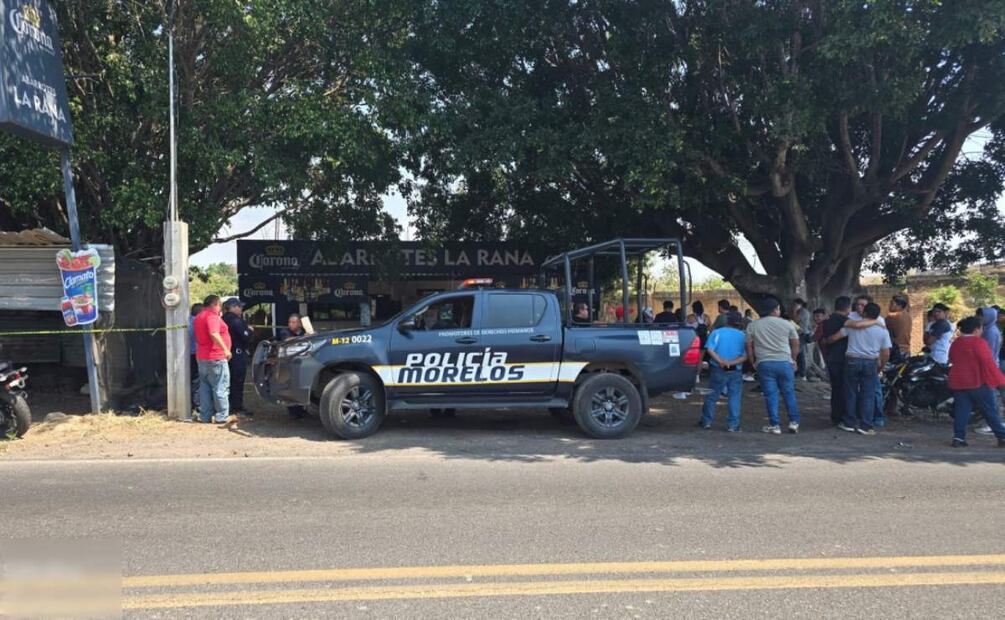 Atacan y asesinan a Gerardo Ortiz Santamaría, director de Licencias y Reglamentos en Tlayacapan, Morelos (27/02/2025). Foto: Especial