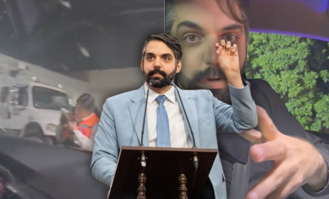 El diputado Attolini denuncia la privación ilegal de su libertad y violación a sus derechos humanos. Foto: Redes / Captura de pantalla