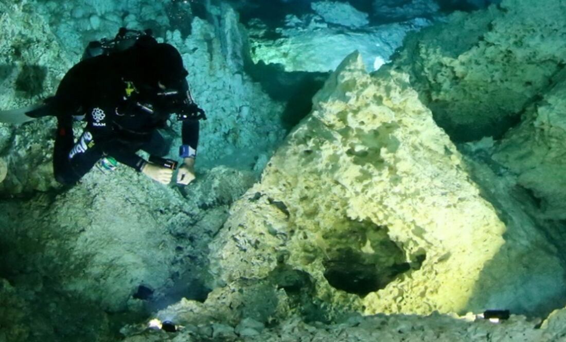 The bonfires are over 10,000 years old - Photo: Taken from INAH's Twitter account