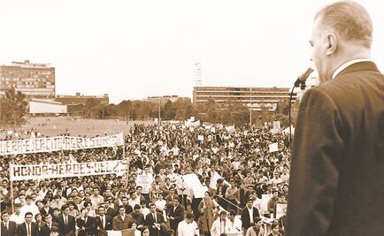 Un día como hoy de 1968: Barros Sierra, entonces rector de la UNAM, presenta su renuncia