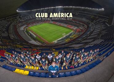 América le rinde homenaje a la afición en su foto oficial