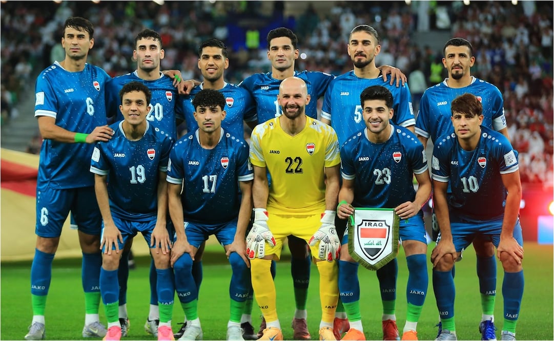FOTO: ESPECIAL - Irak hará el viaje a México para el Repechaje de la Copa del Mundo de 2026