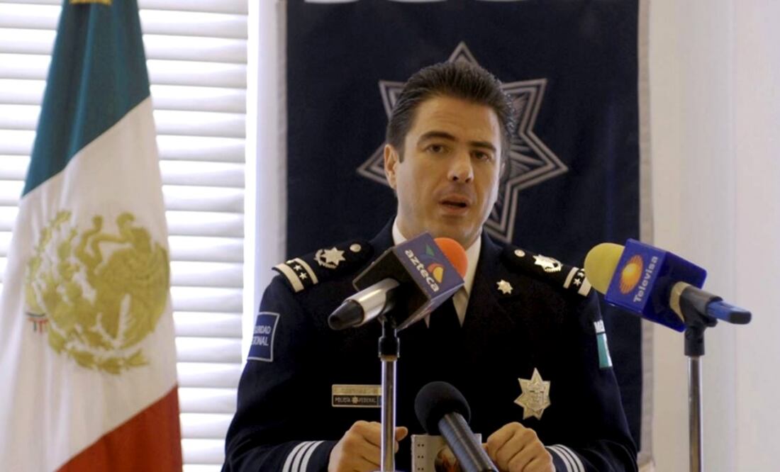 Luis Cárdenas Palomino was in front of the Regional Security Division and was considered García Luna’s operative arm - Photo: File photo/EL UNIVERSAL
