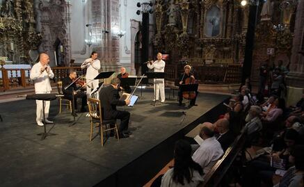 El Cuarteto Latinoamericano se presenta con éxito en el Cervantino