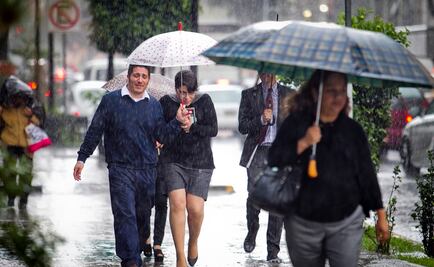 Llueve en 3 delegaciones de la CDMX