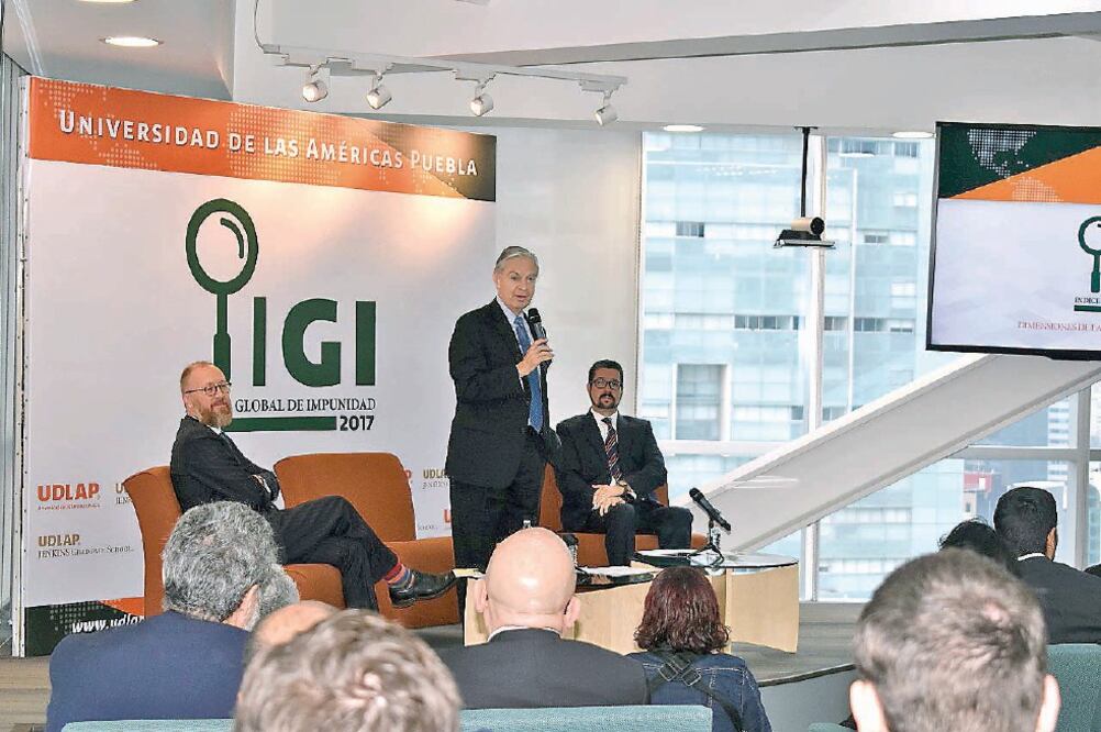 El rector de la UDLAP enfatizó que la impunidad en México se sigue dando por fallas estructurales en el sistema de impartición de justicia (CORTESÍA LUIS ERNESTO DERBEZ)